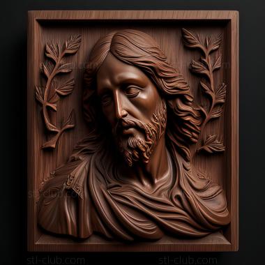 3D model st jesus (STL)